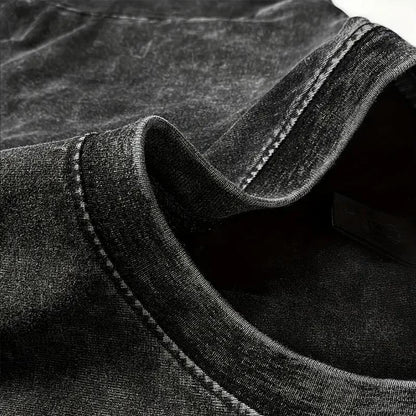 Toji Fushiguro Sorcerer Killer Jujutsu Kaisen Retro Vintage Washed Graphic T-Shirt - Limited Edition Streetwear Oversized Aesthetic Tee - Premium Zenin Clan Hidden Inventory Gift