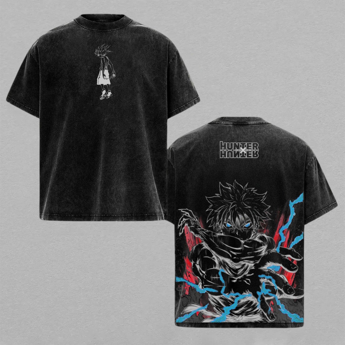 Muichiro Tokito Demon Slayer Mist Hashira | Double-Sided Retro Vintage Washed T-Shirt | Limited Edition Streetwear