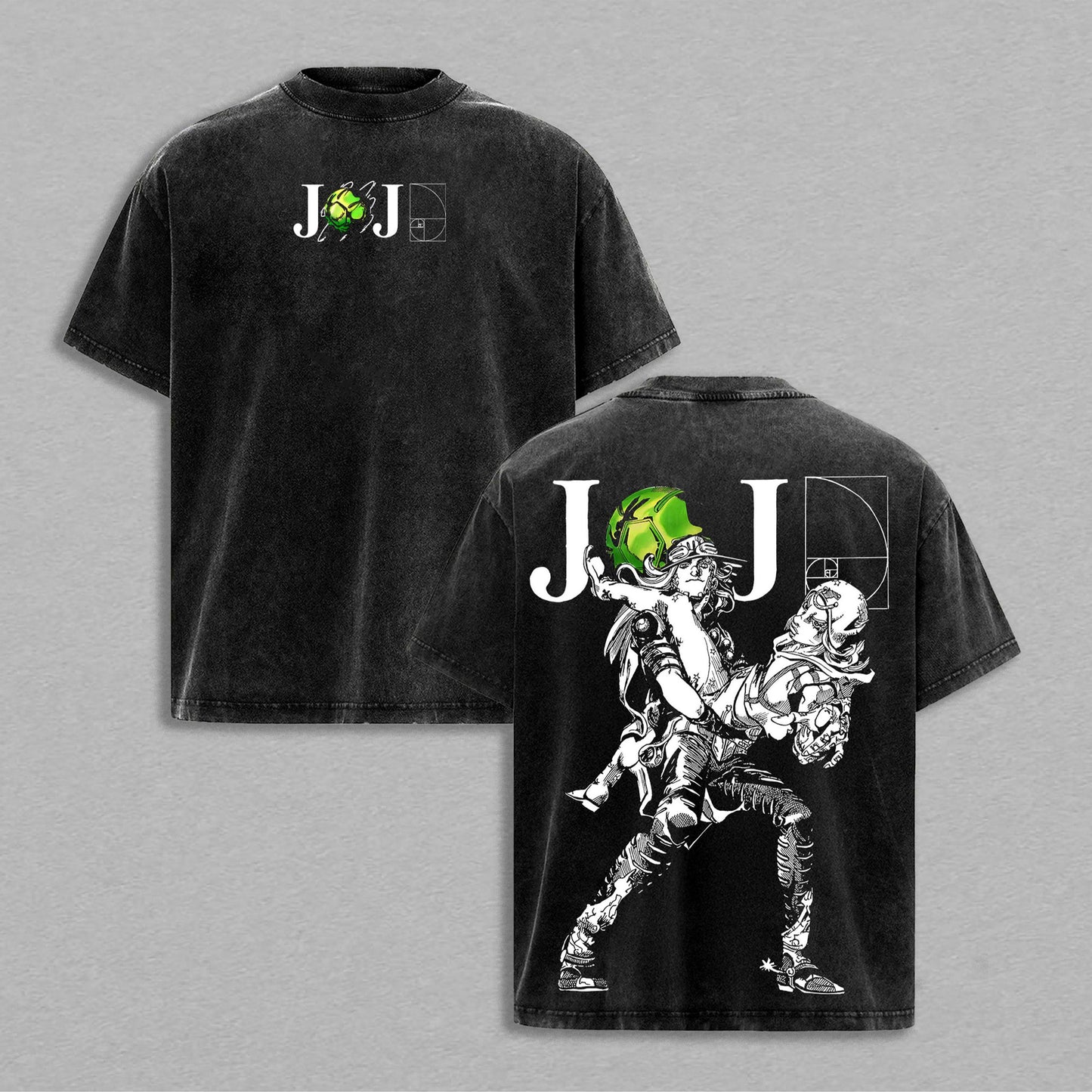 Portgas D. Ace Fire Fist Whitebeard Pirates One Piece Retro Vintage Washed Graphic T-Shirt - Limited Edition Streetwear Oversized Aesthetic Tee - Premium Logia Devil Fruit Gear